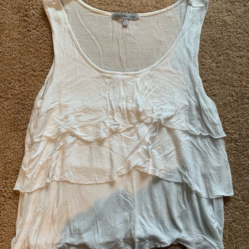 Ruffle crop top